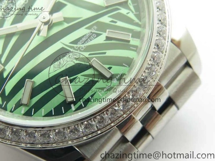 MiroTime 0501 DateJust 36 SS 126284 BP Maker 1:1 Best Edition New Green Dial on Jubilee Bracelet Sleek 2522